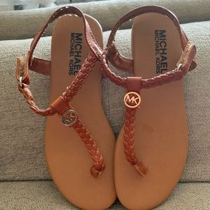 New girls Michael Kors sandals size 1